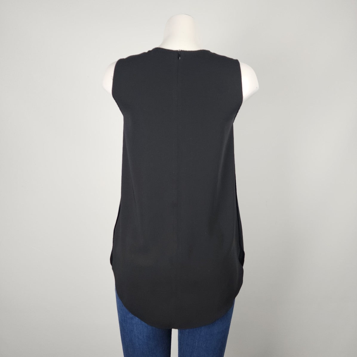 Babaton Black Sleeveless Blouse Size S