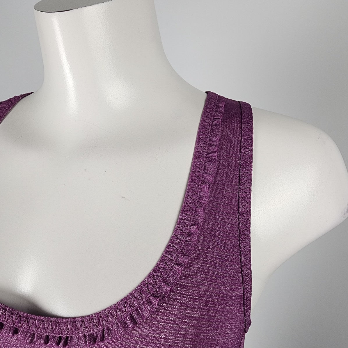 Lululemon Purple Racer Back Athletic Racer Back Top Size 4