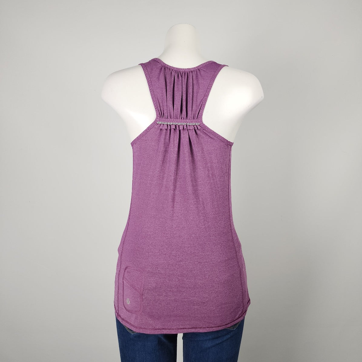 Lululemon Purple Racer Back Athletic Racer Back Top Size 4