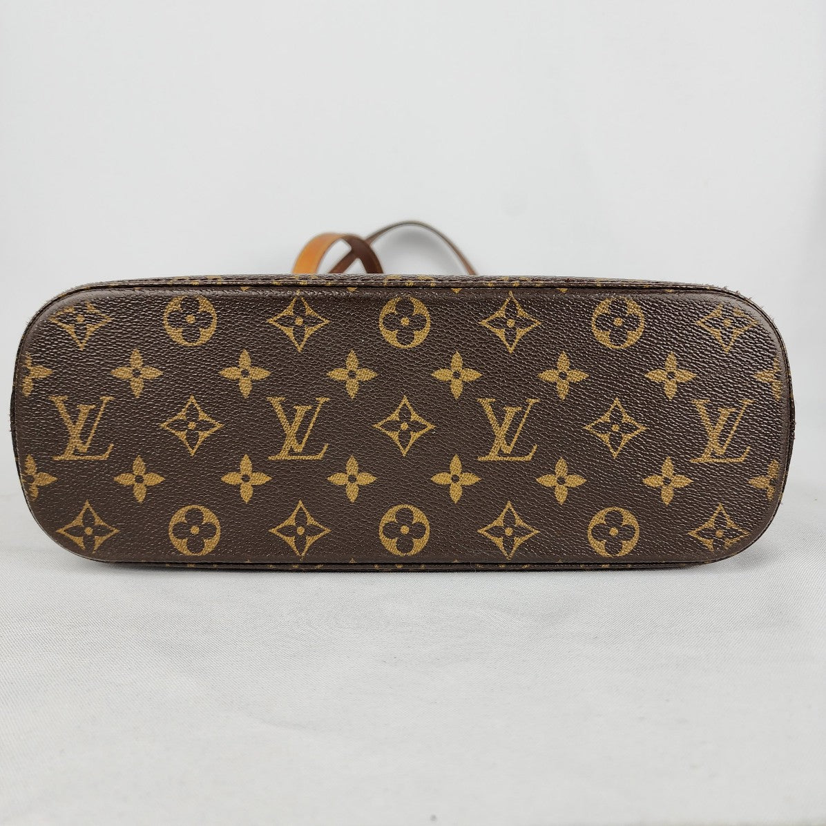 LOUIS VUITTON Monogram Vavin Leather Handle Tote Bag Purse