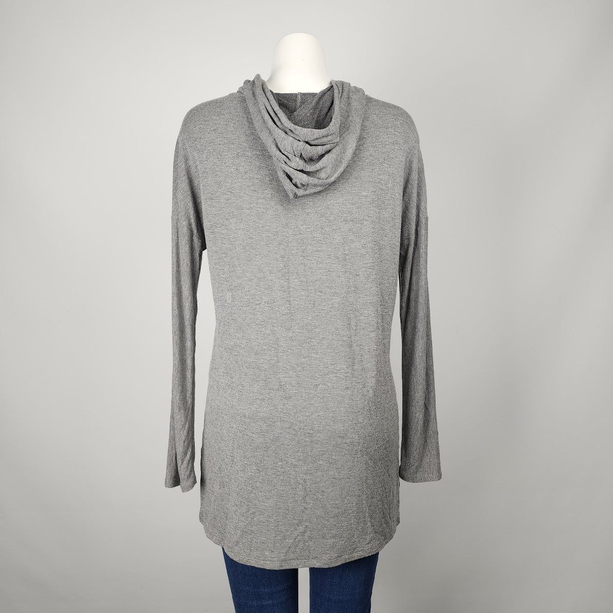 Kit & Ace Grey Hooded Activewear Top Size 6