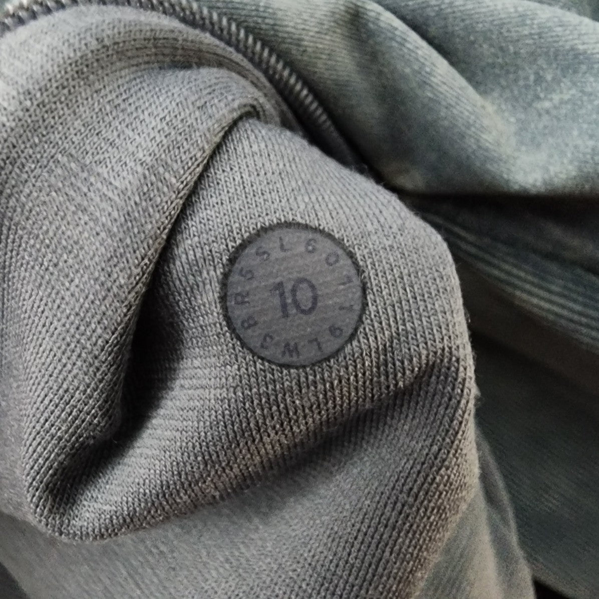 Lululemon Define Grey Acid Wash Zip Up Jacket Size 10