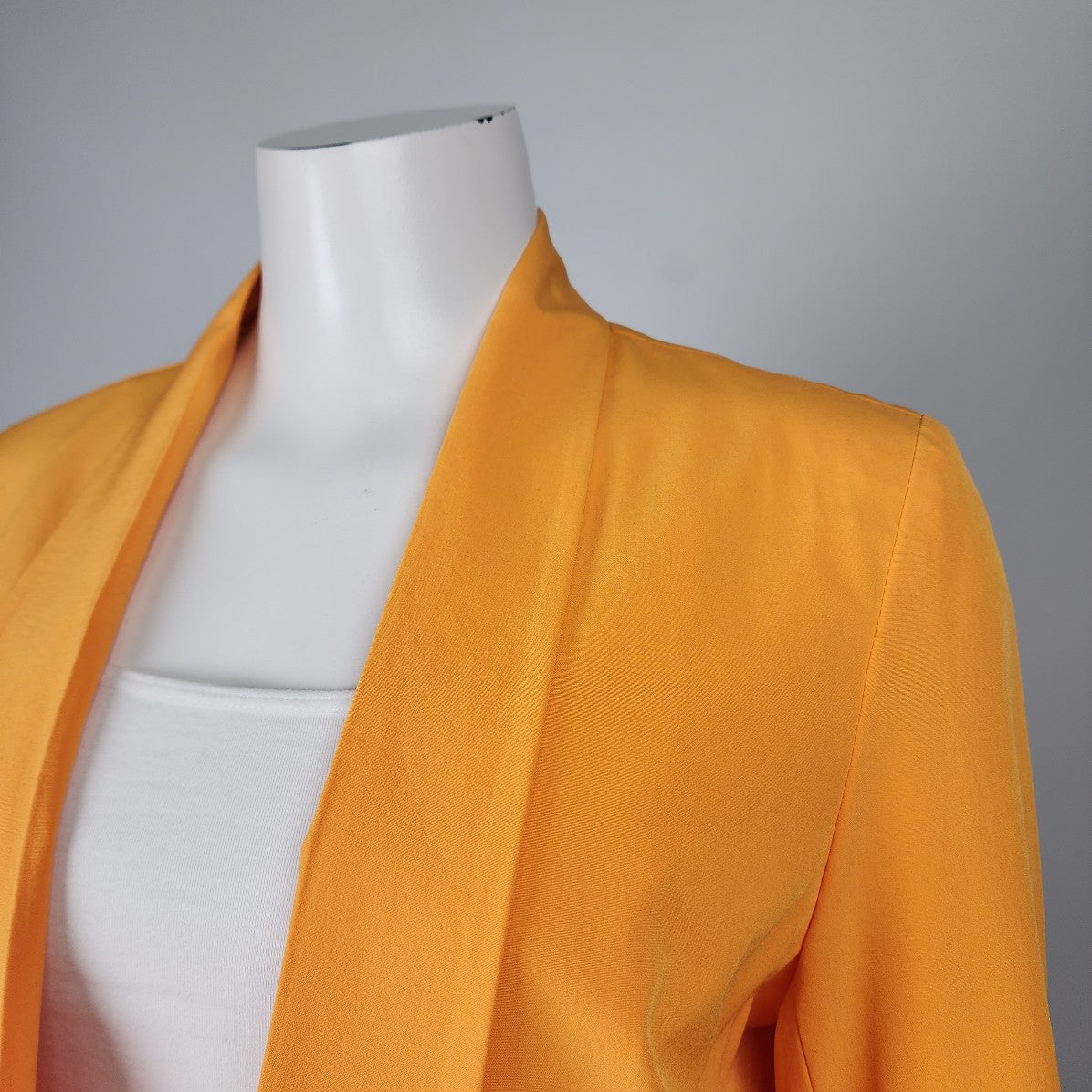 Dorothy Perkins Orange Open Blazer Size 8