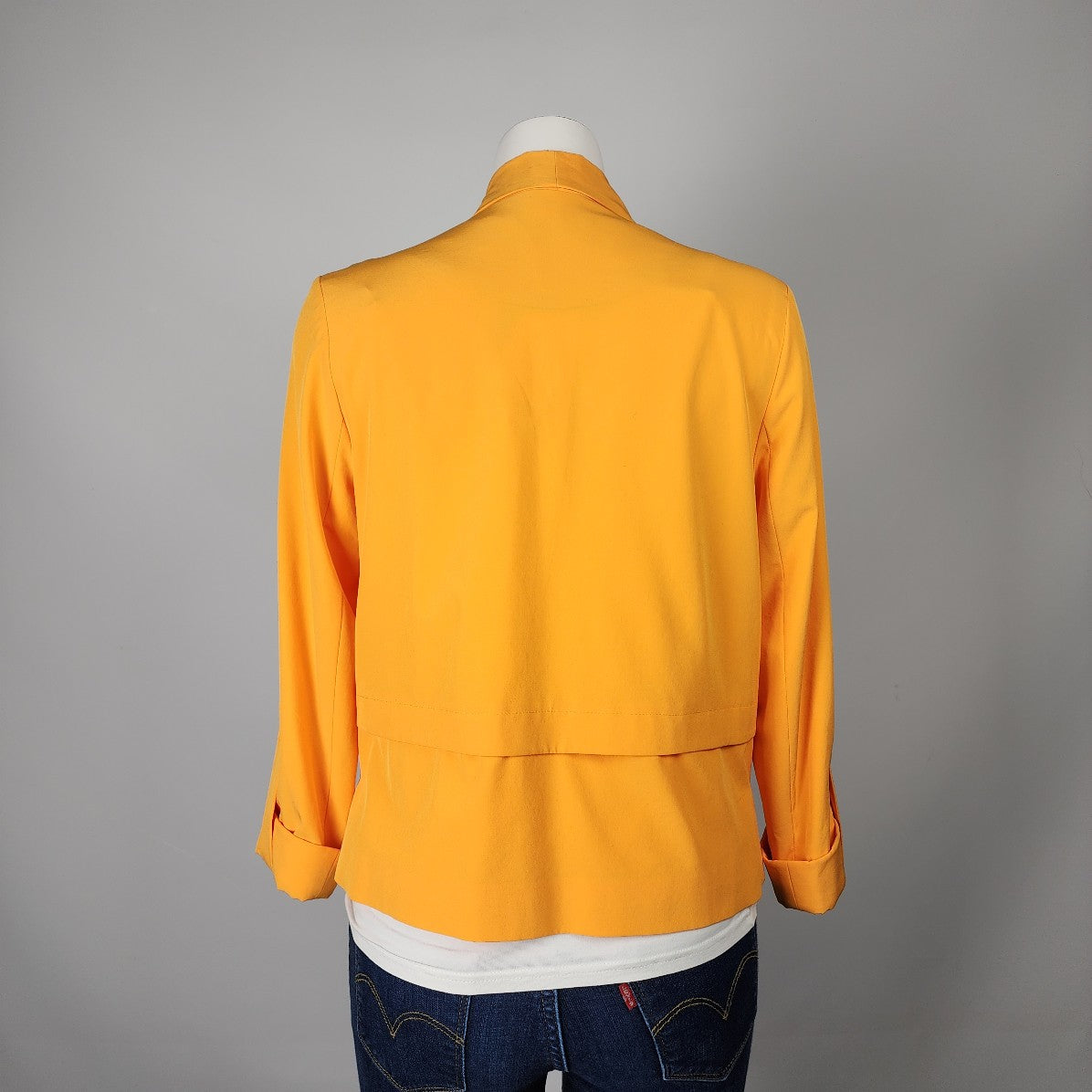 Dorothy Perkins Orange Open Blazer Size 8