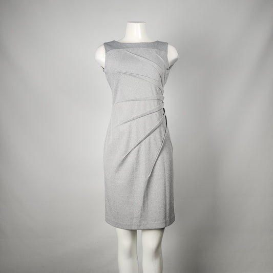 Calvin Klein Grey Body Con Dress Size 4