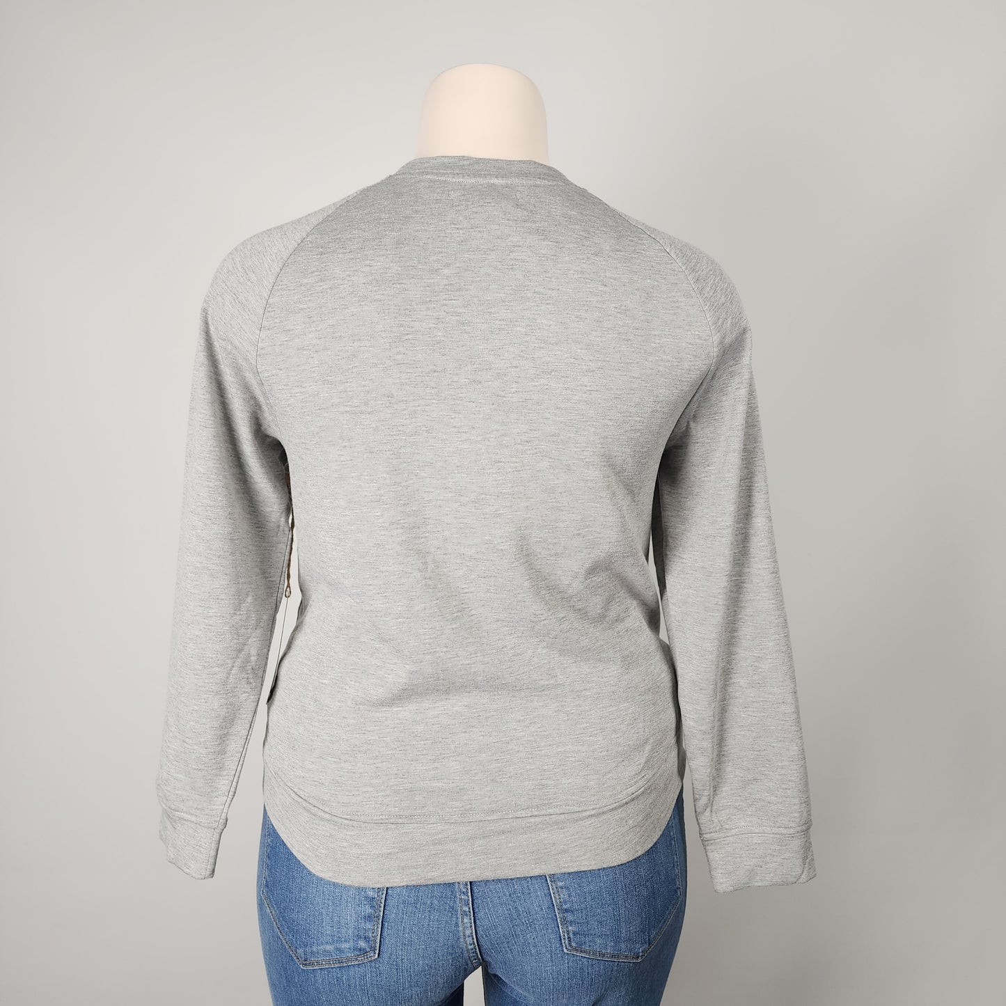 Rae Dunn Grey Love Sweatshirt Size XL