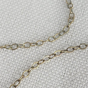 Vintage Gold Tone Floral Heart Pendant Necklace