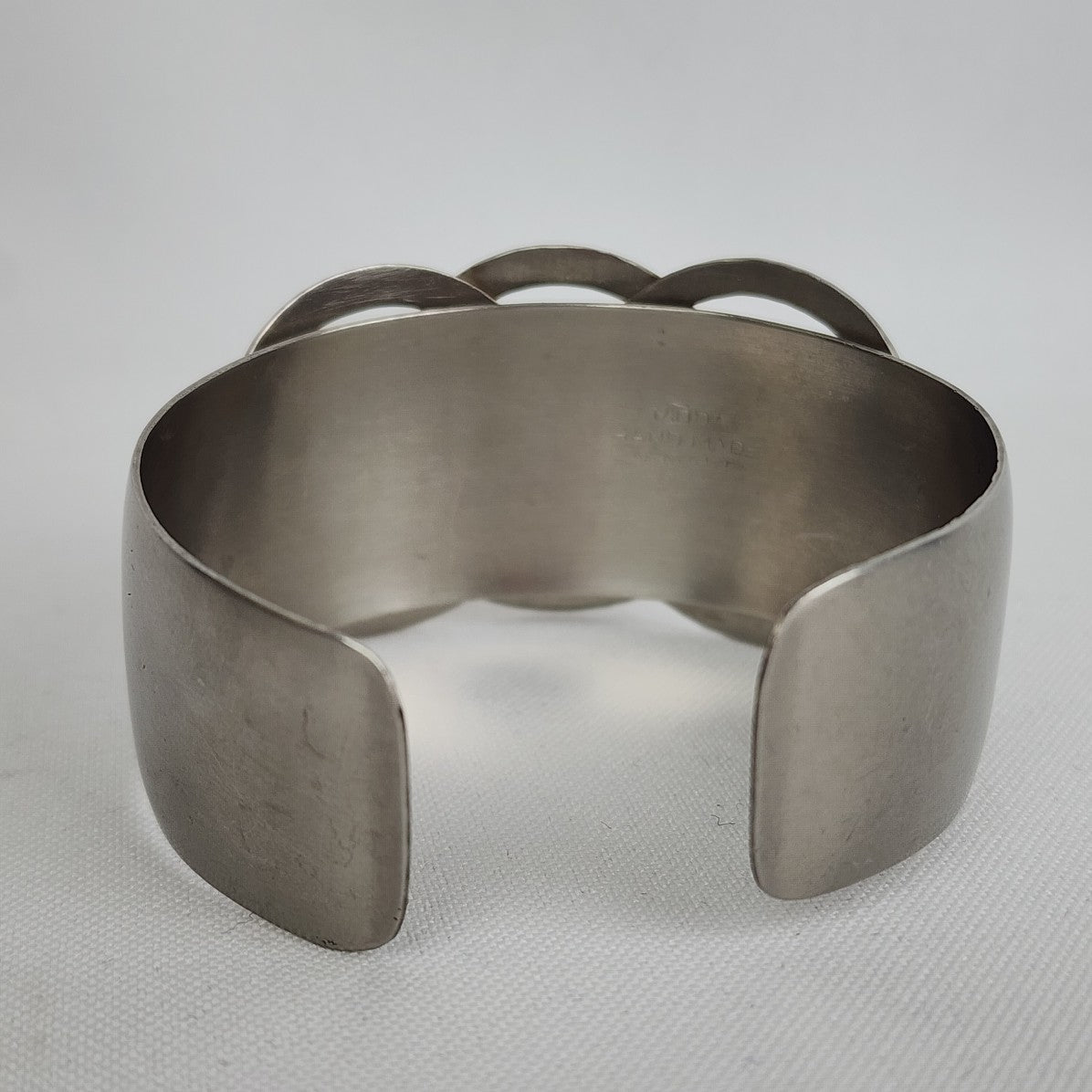 Moda Hand Made in Malta Silver Cuff Bracelet