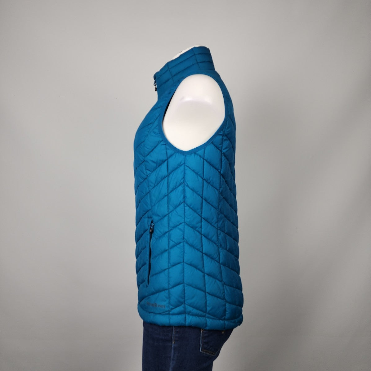 Wind River Blue Puffer Vest Size S