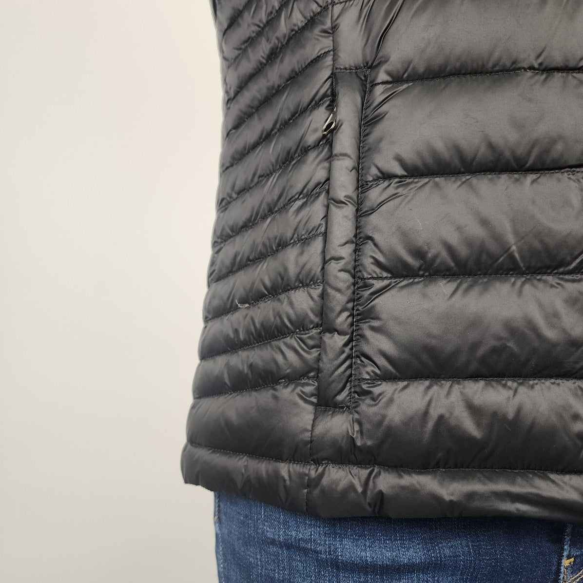 Core Life Black Packable Puffer Vest Size S