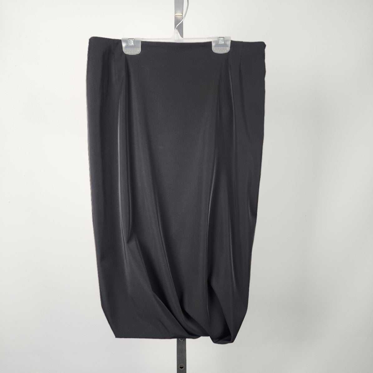 Peter O. Mahler Black Balloon MidiSkirt Size M