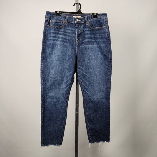 Levi's Wedgie Skinny Medium Wash Jeans Size 16W