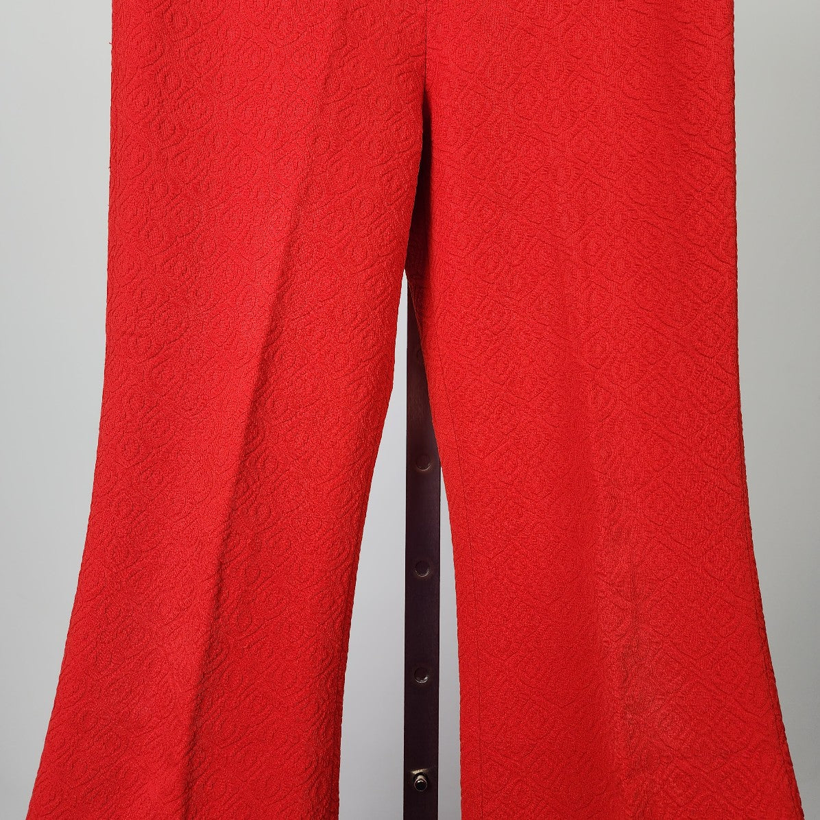 Vintage Red Cropped Wide Leg Pants Size S