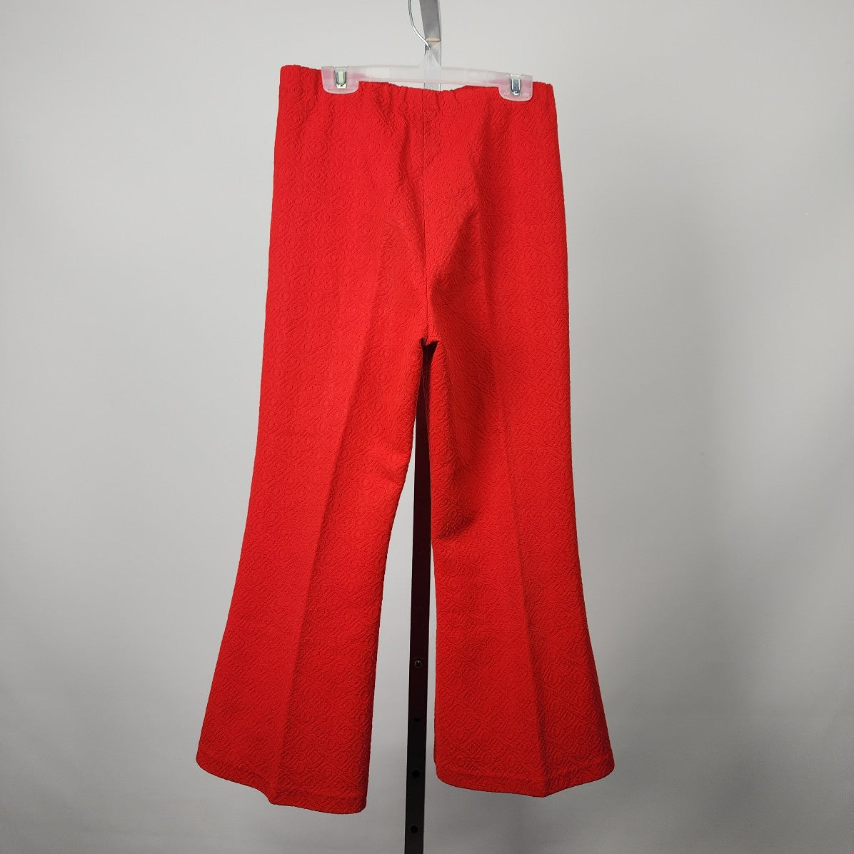 Vintage Red Cropped Wide Leg Pants Size S