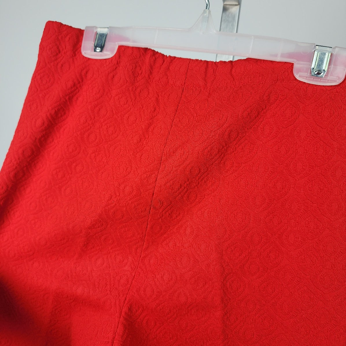 Vintage Red Cropped Wide Leg Pants Size S