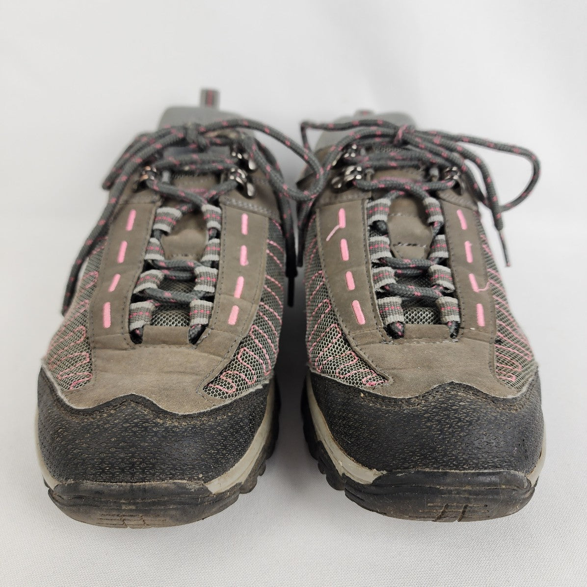 Mountain Warehouse Brown & Pink Hiking Work Shoes Size 8