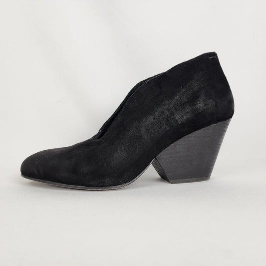 Eileen Fisher Iman Cutout Wedge Booties Size 9