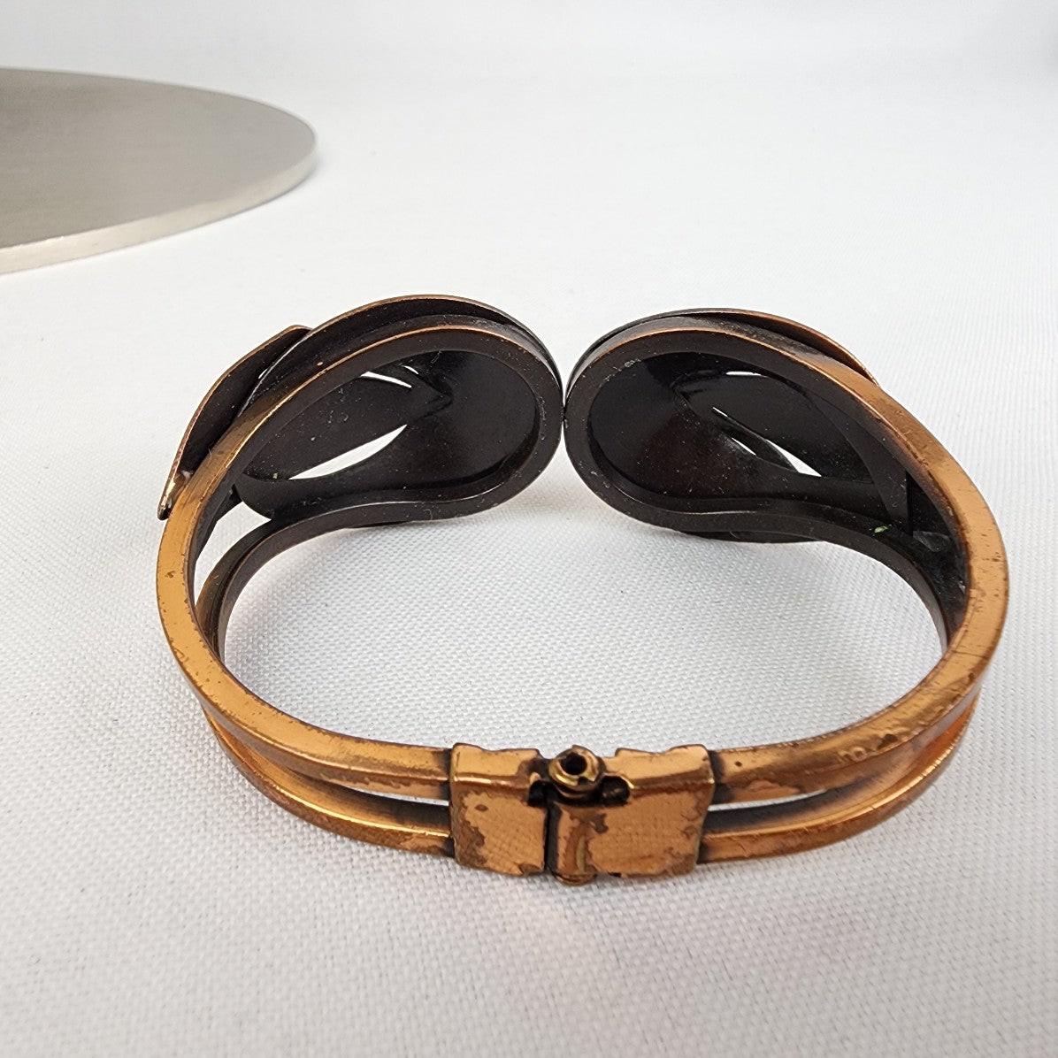 Vintage Copper Hinge Bracelet