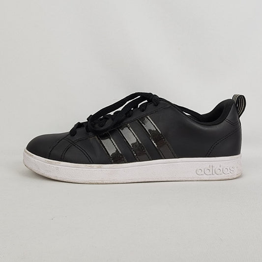 Addidas Black Gazelle Lace Up Sneakers Size 8