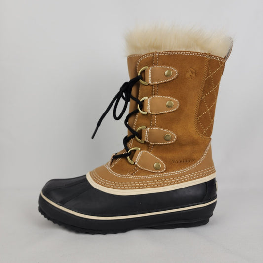 T-Max Wind River Fur Trimmed Winter Boots Size 6