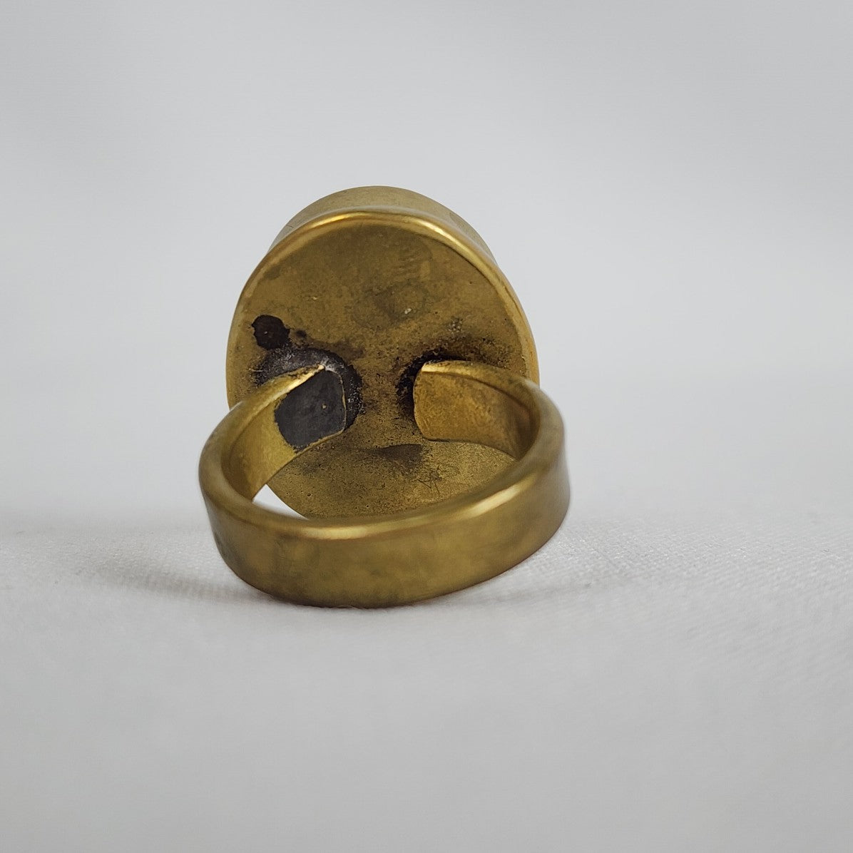 Bronze Chucky Natural Stone Adjustable Ring