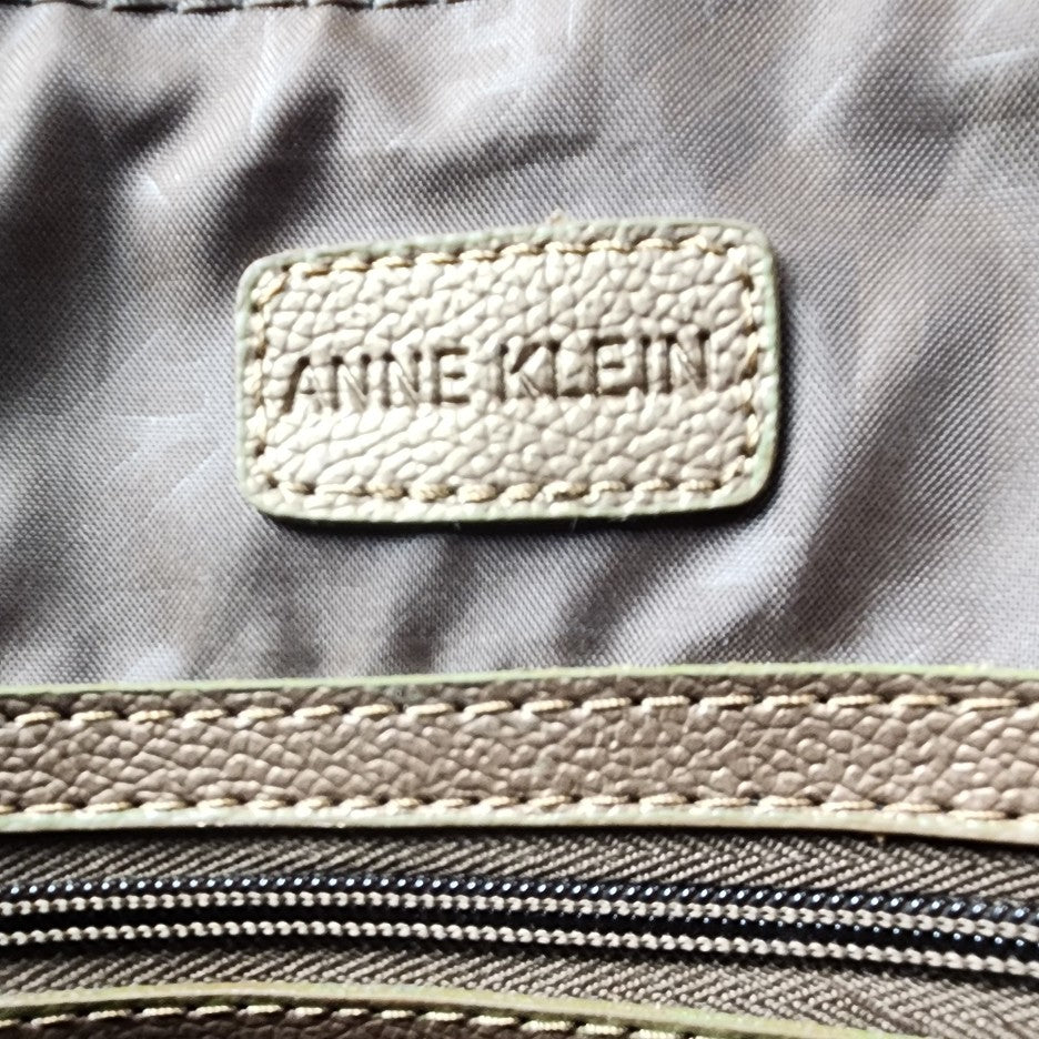 Anne Klein Brown Monogram Computer Case