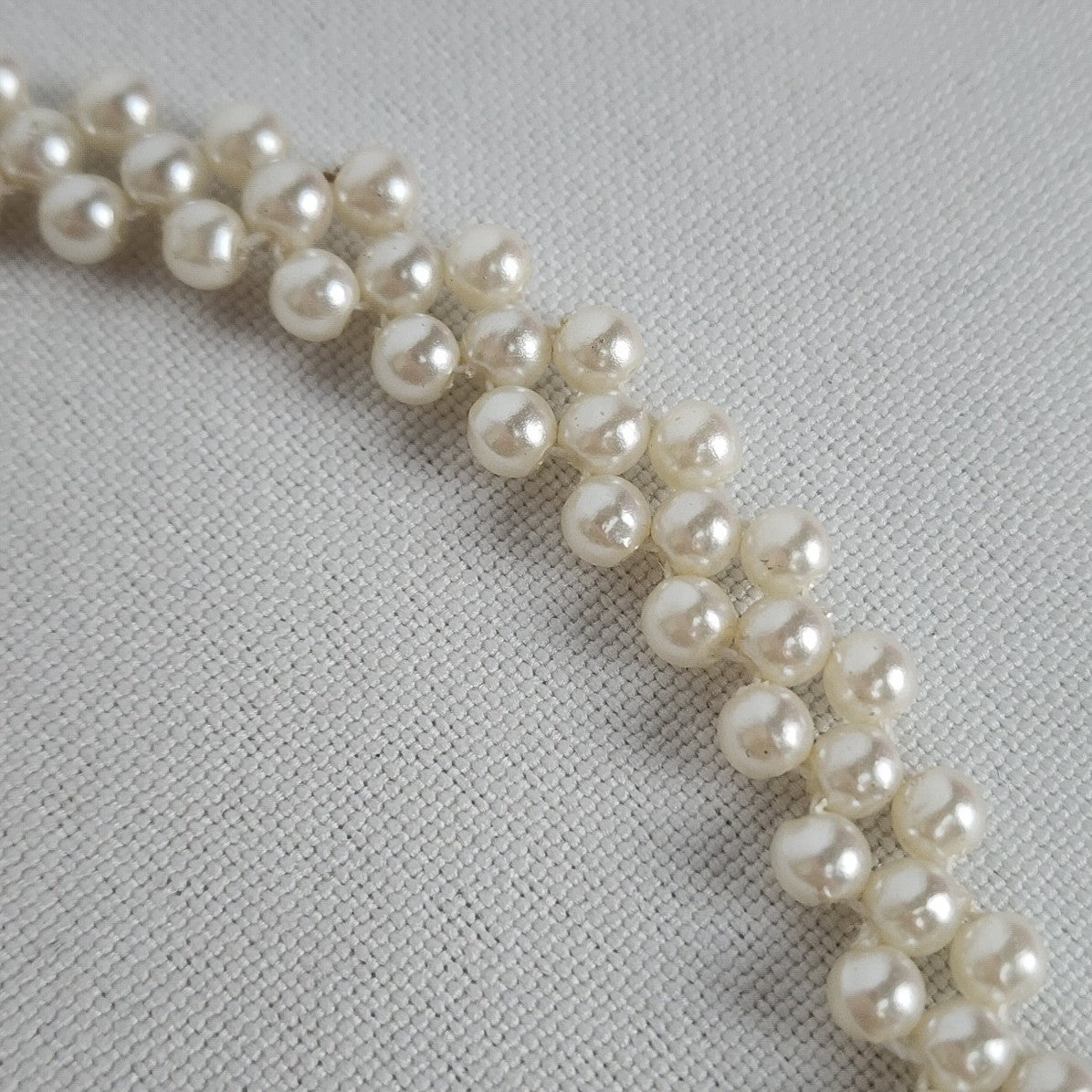 Vintage Faux Pearl Statement Earrings