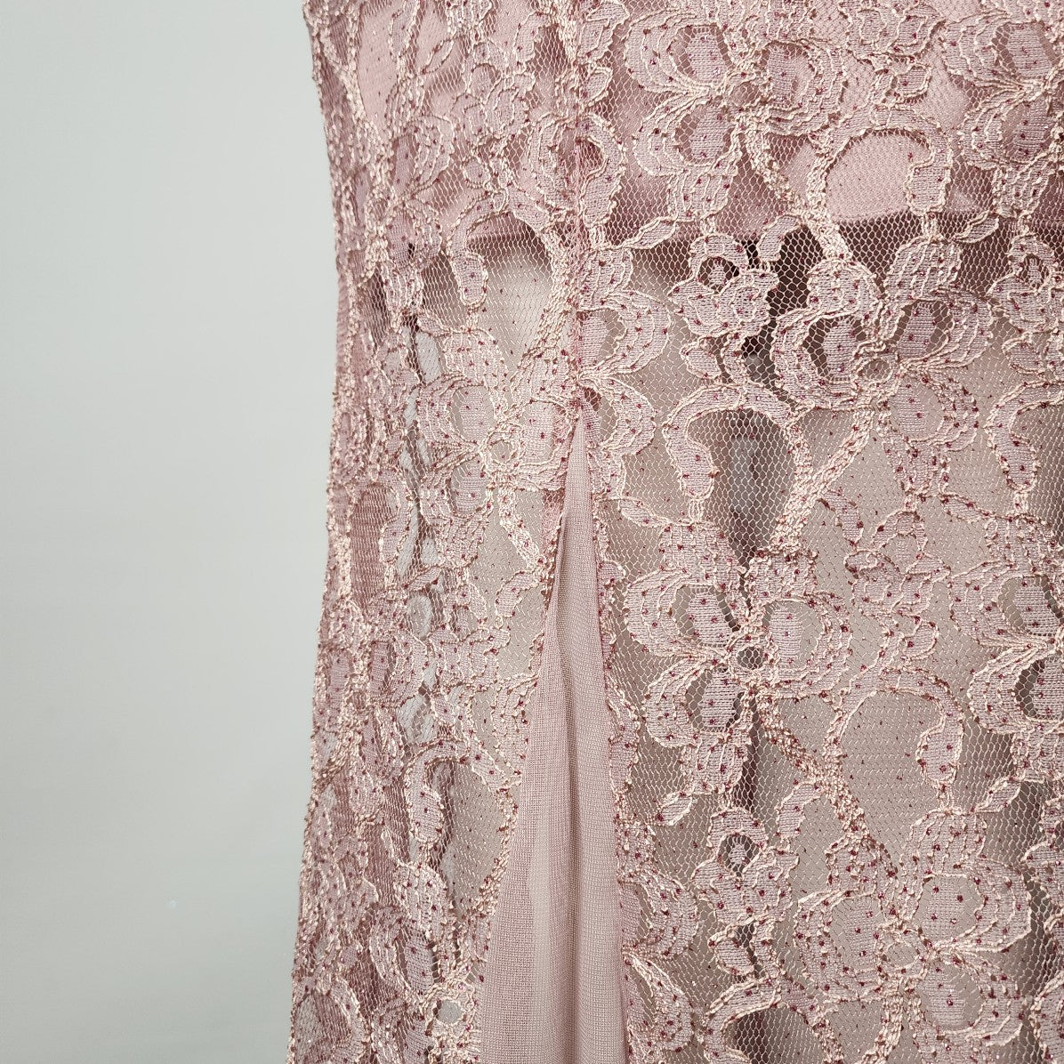 Enfocus Studio Pink Lace Event Gown Size 10