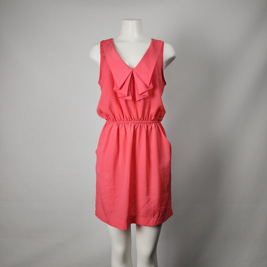 Lush Coral Sleeveless Dress Size M