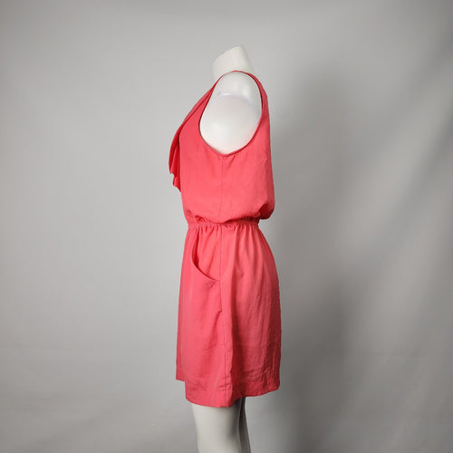 Lush Coral Sleeveless Dress Size M
