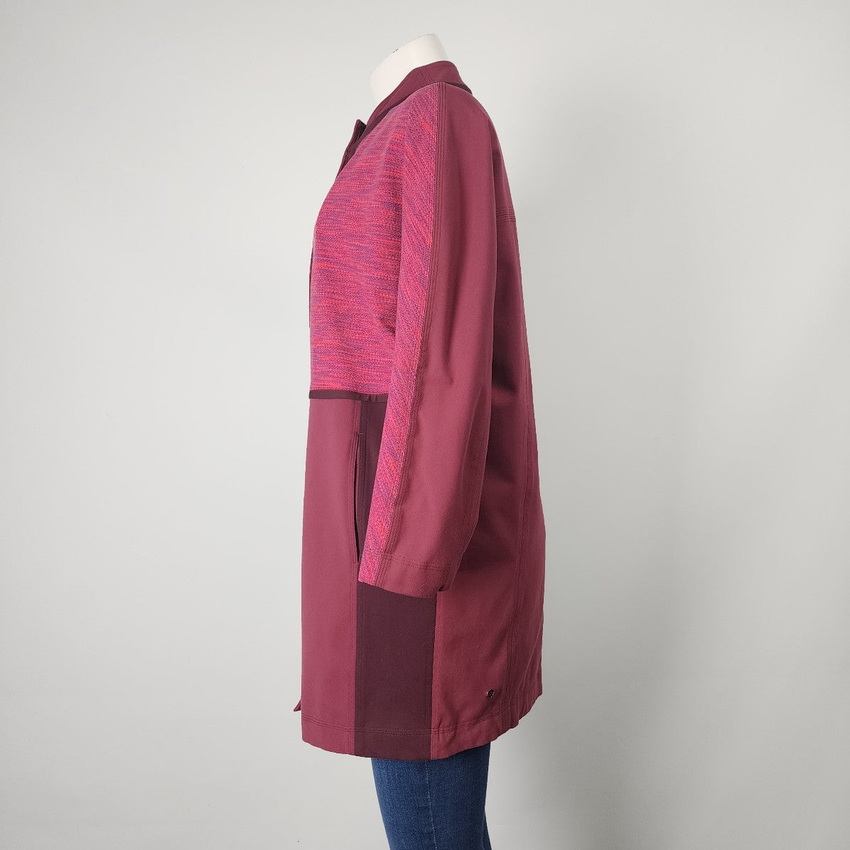 Lululemon Cocoon Car Coat Bumble Rust Berry Jacket Women’s Size S