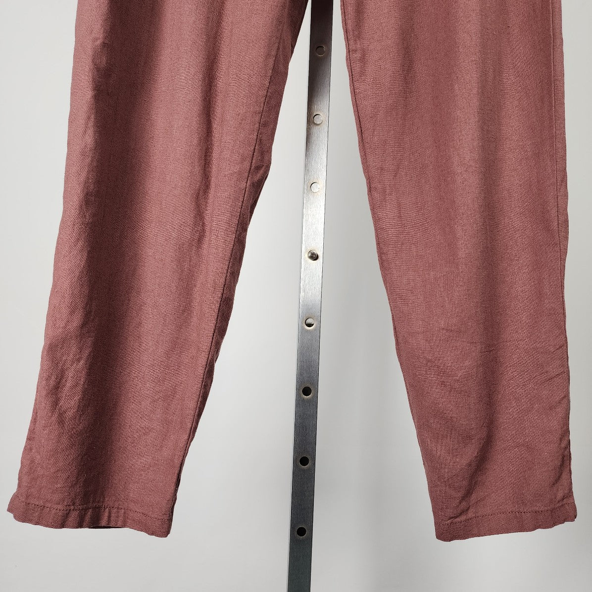 Maurices Dusty Rose Paper Bag Waist Belted Pants Size M