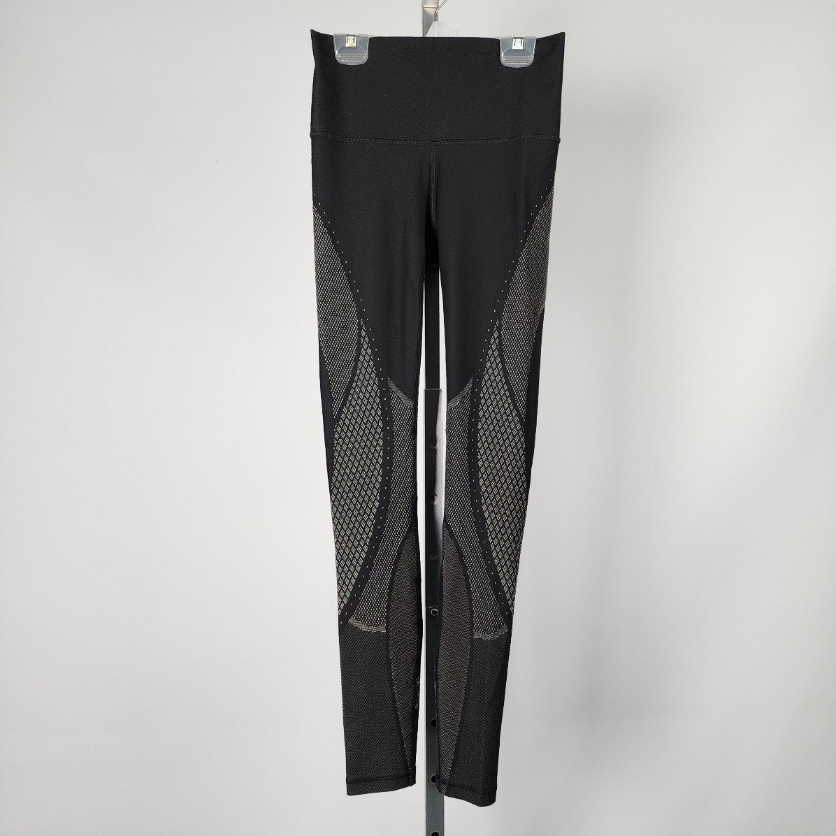 Lululemon Mapped Out High Rise Legging Black & Green Size 6