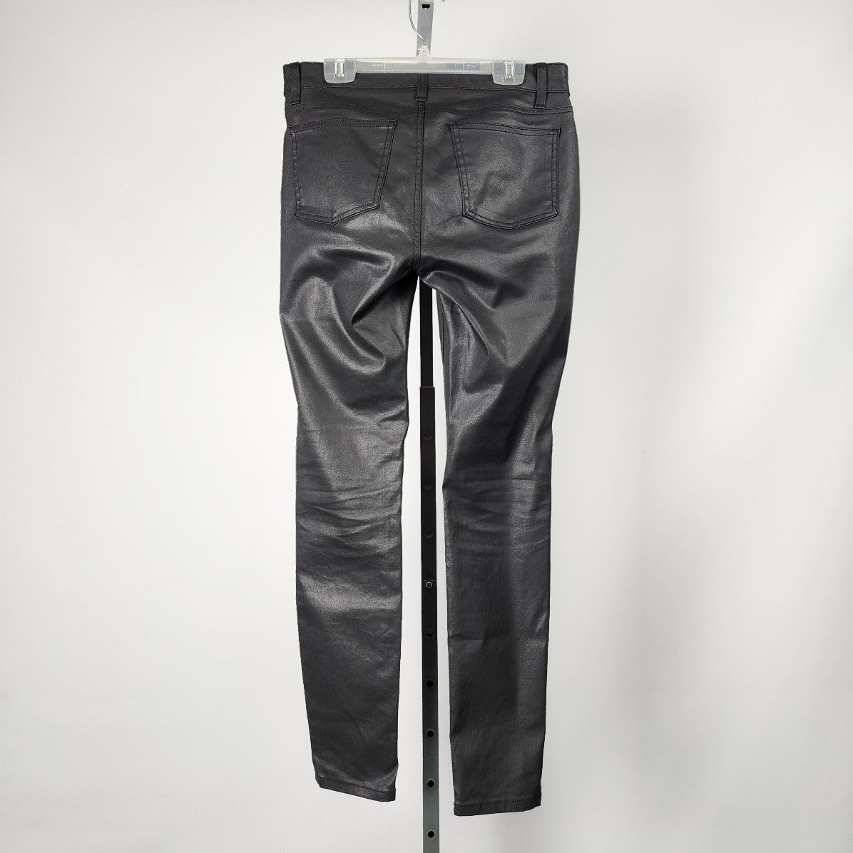 Eileen Fisher Black Metallic Straight Leg Pants Size 6