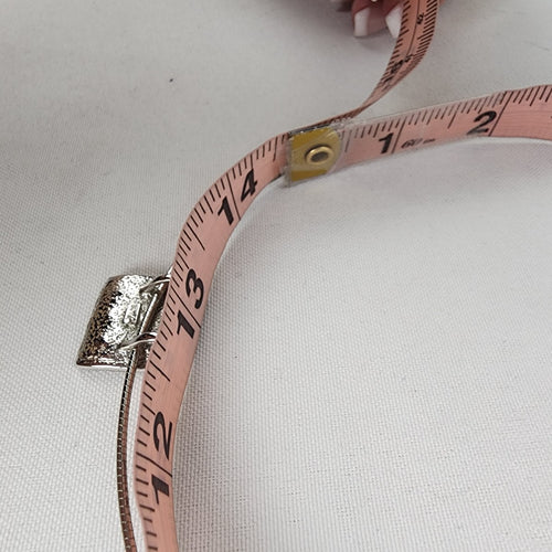 Butler Silver Tone Choker Necklace with Square Pendant