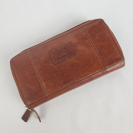 Mancini Brown Leather Wallet