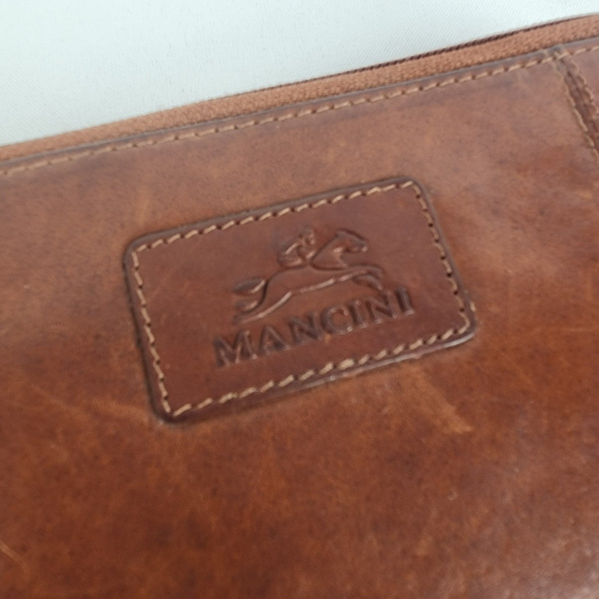 Mancini Brown Leather Wallet