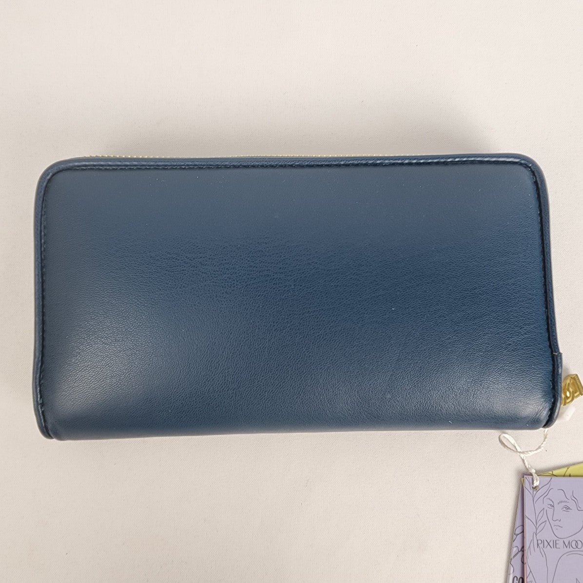 Pixie Mood Blue Bubbly Zip Around Wallet