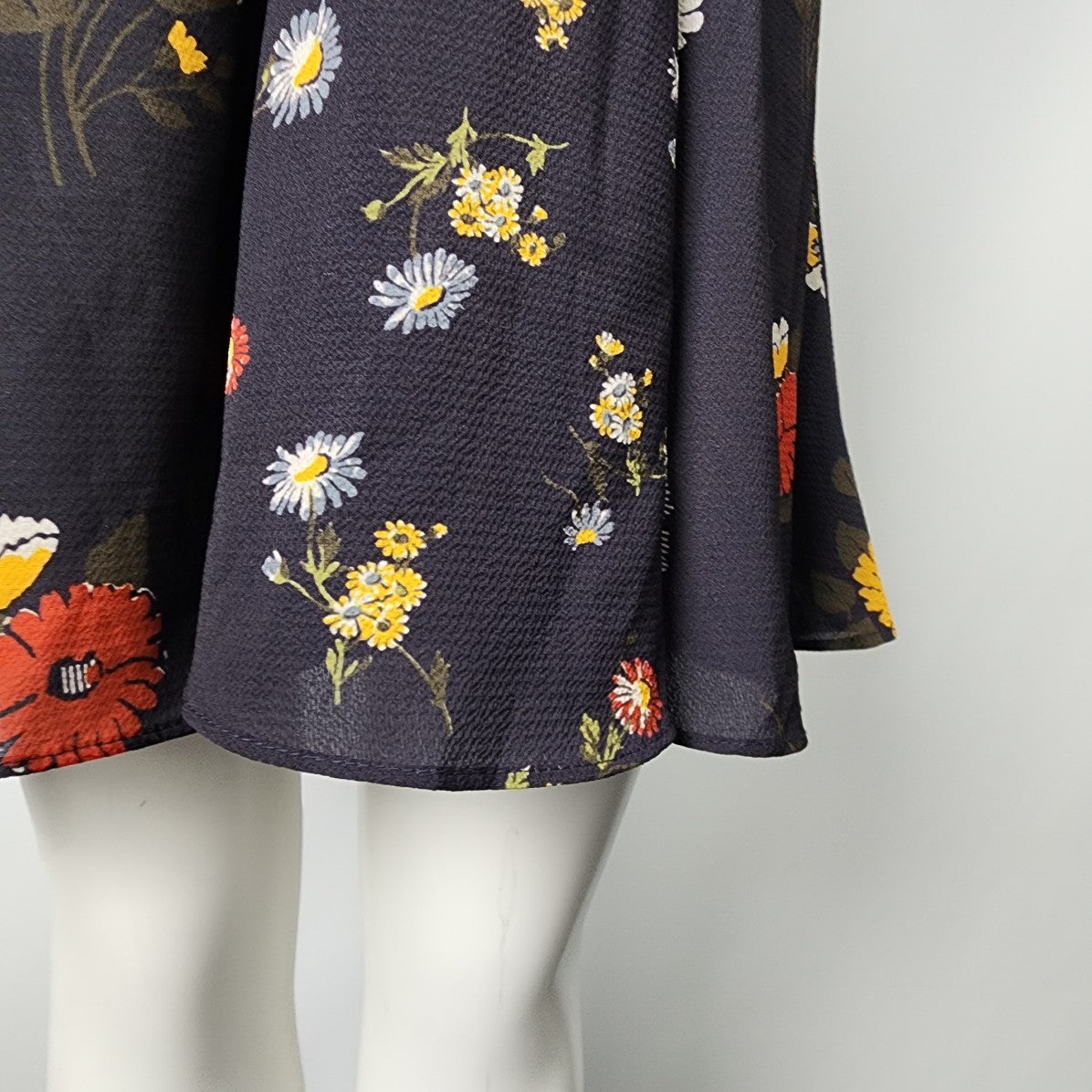 French connection navy floral dress best sale