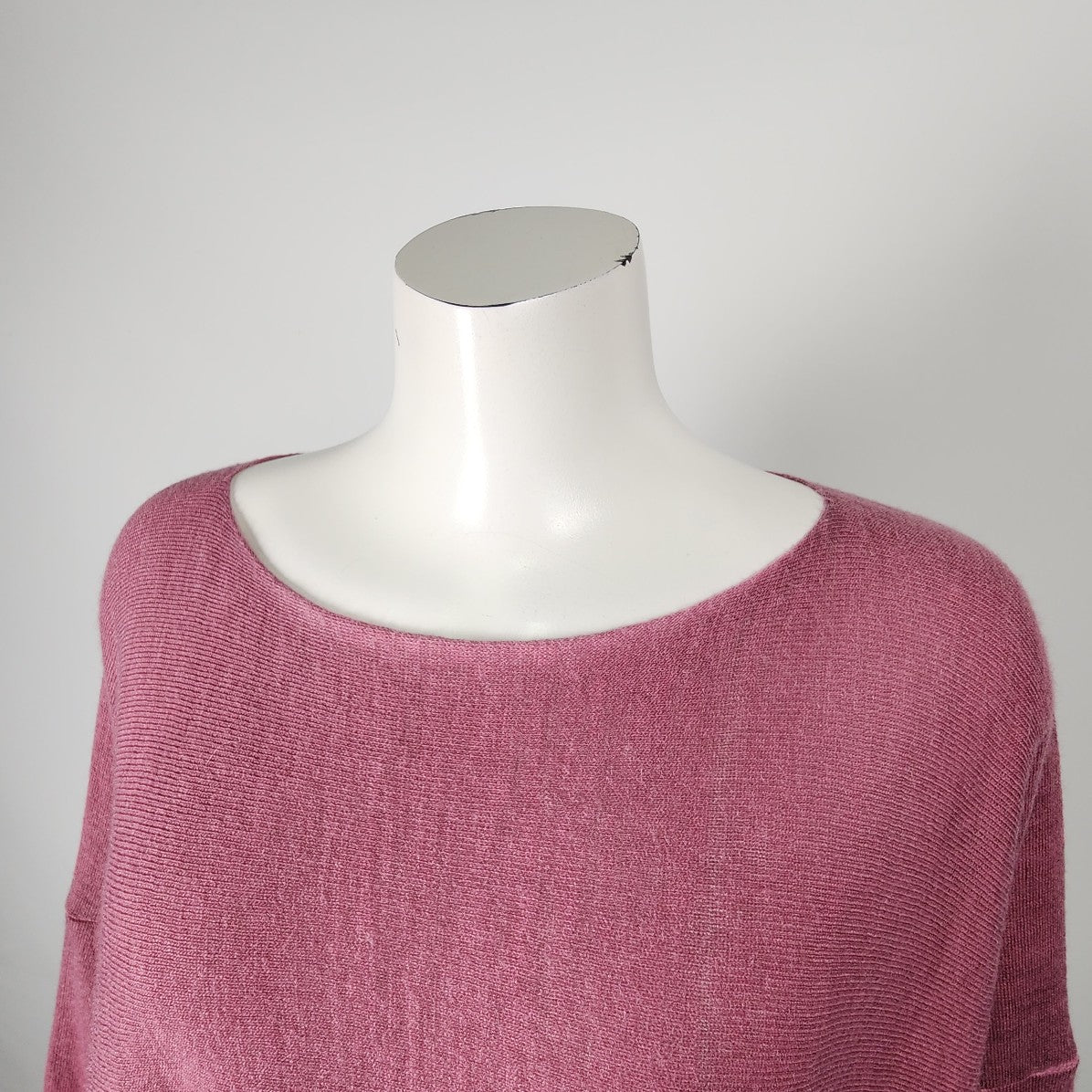 Made In Italy Pink Knit Sweater Size L