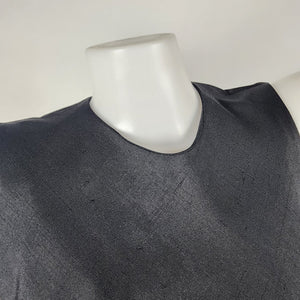 Vintage Bonwit Teller by Townley Black Belted Sleeveless Dress Size XS