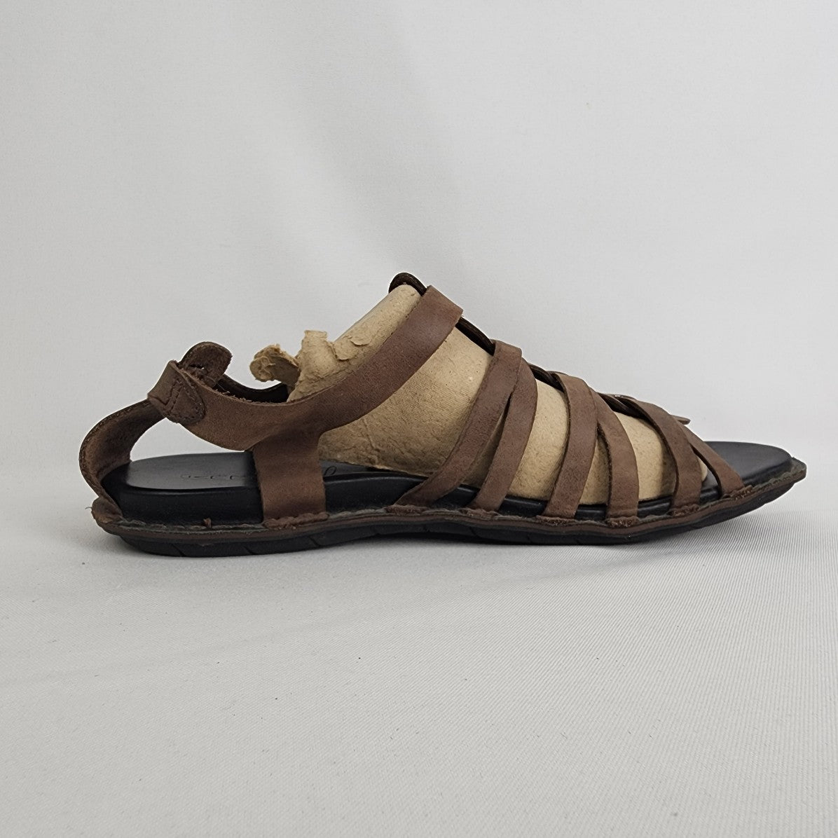 Keen Alman Gladiator Brown Leather Strappy Sandals Size 8