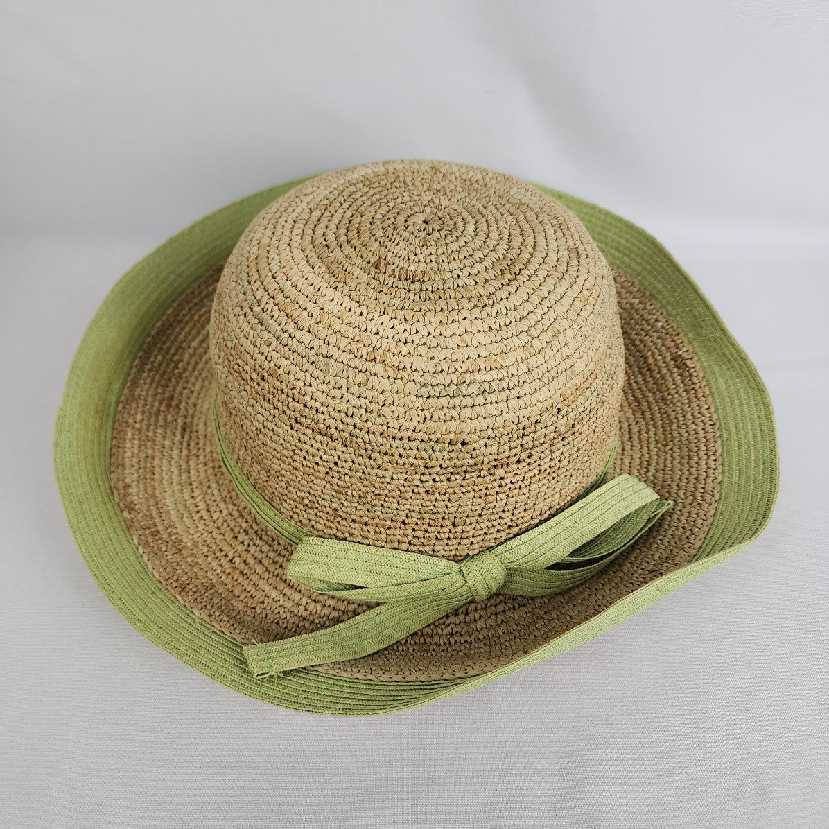 Liz Claiborne Green Woven Hat