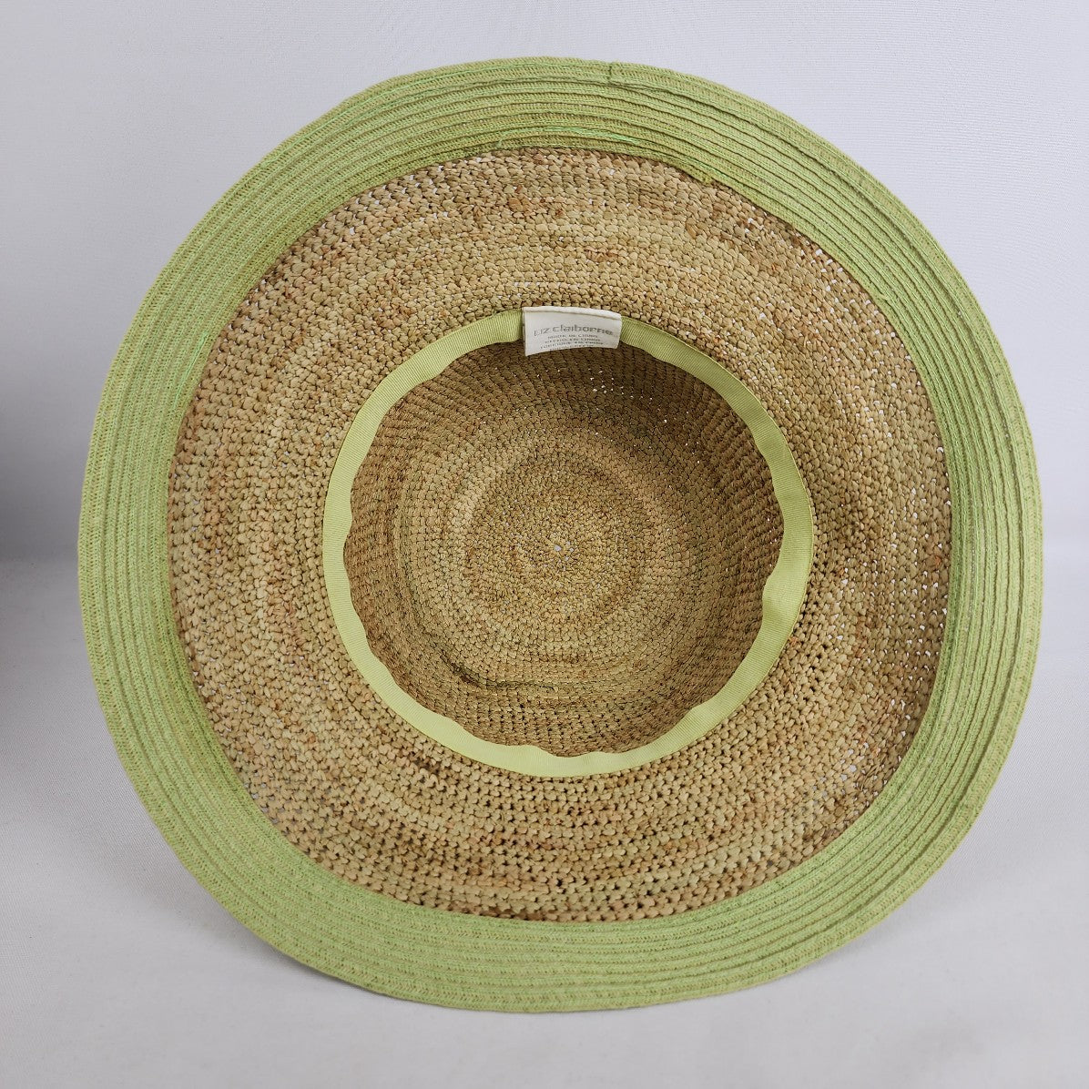 Liz Claiborne Green Woven Hat