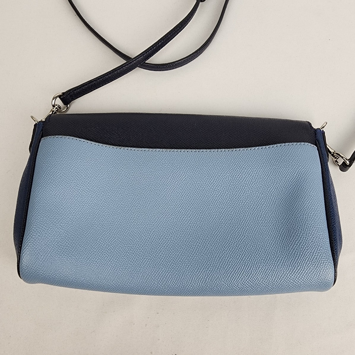 Coach Blue Ruby Color Block Crossbody Bag