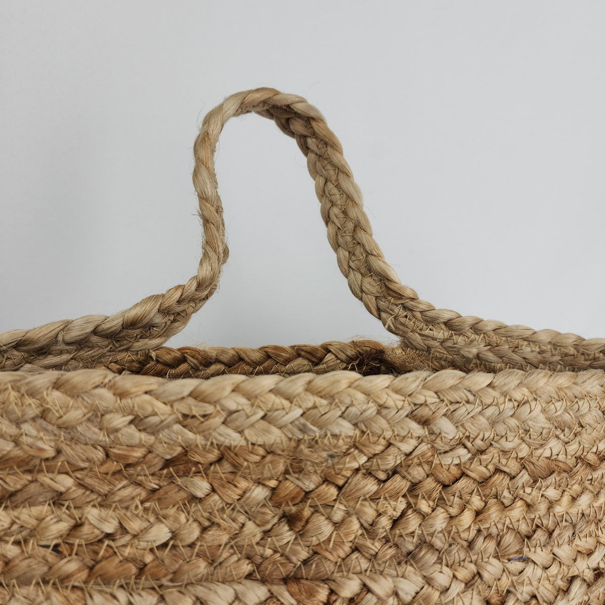 Natural Fibre Woven Tote Bag