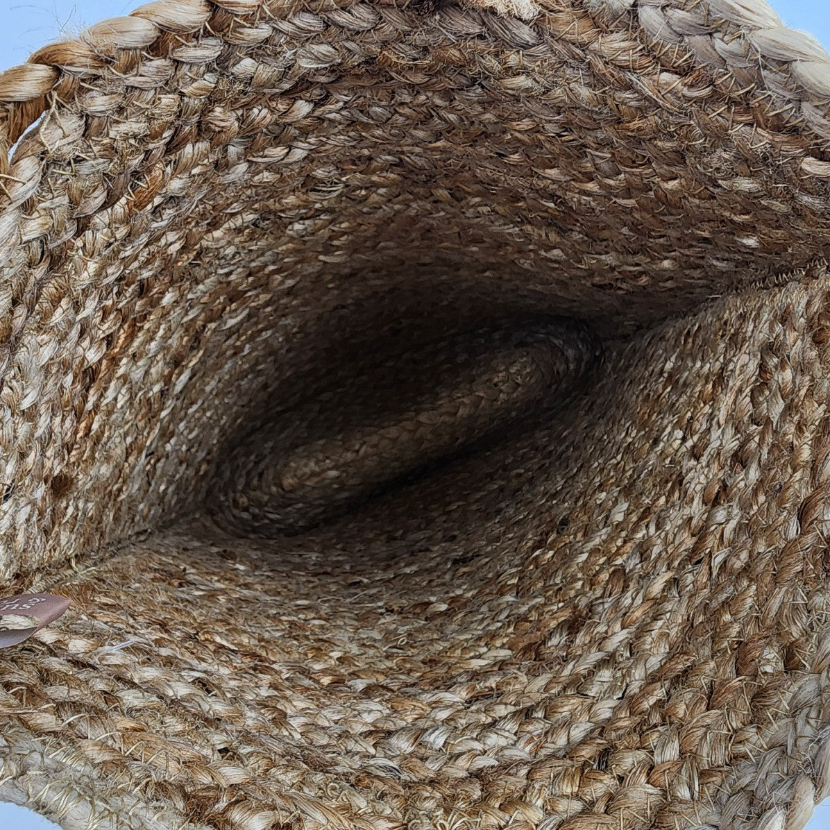 Natural Fibre Woven Tote Bag