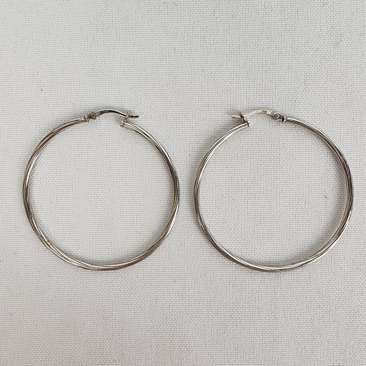 925 Sterling Silver Hoop Earrings