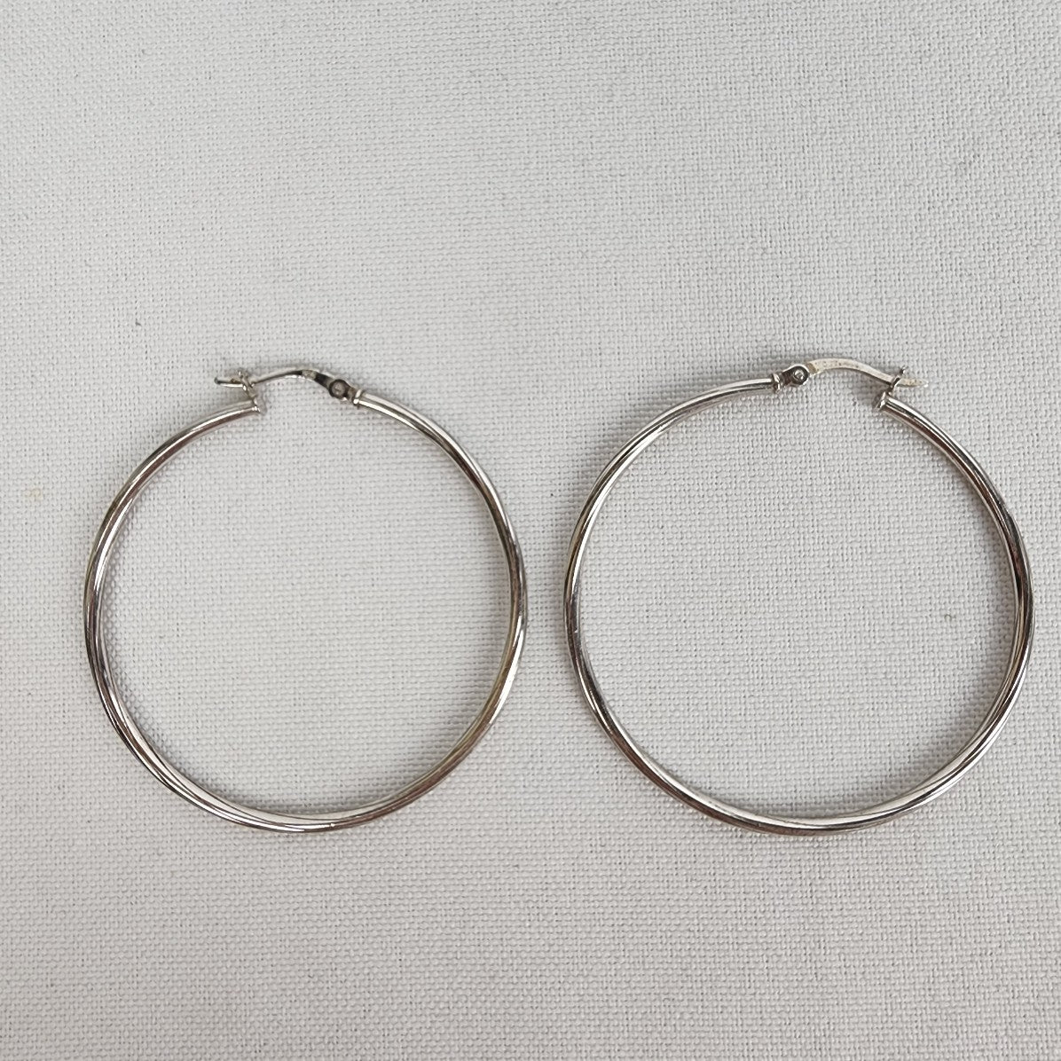 925 Sterling Silver Hoop Earrings