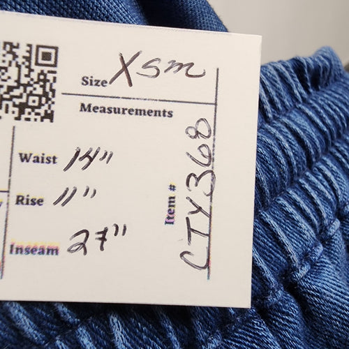 Ricki's Blue Chambray Jogger Pants Size XS